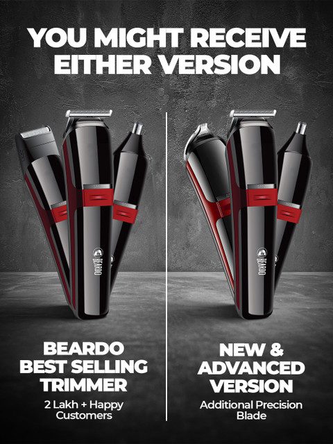 BEARDO Men Black Solid Ape-X 3-in-1 Multipurpose Trimmer