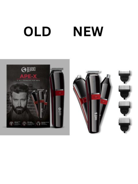 BEARDO Men Black Solid Ape-X 3-in-1 Multipurpose Trimmer