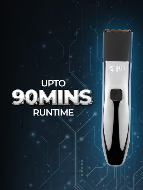 BEARDO Men Chrome Beast Multipurpose Trimmer Kit - Silver