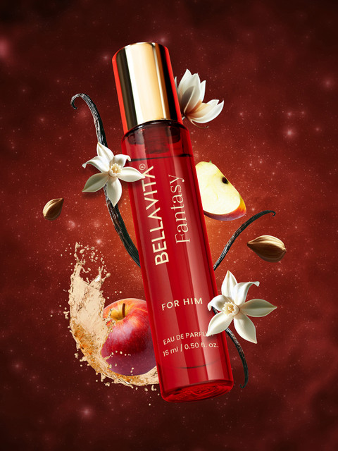 Bella Vita Organic Men Mood Collection Set Of 3 Long Lasting Perfumes - 15 ml Each