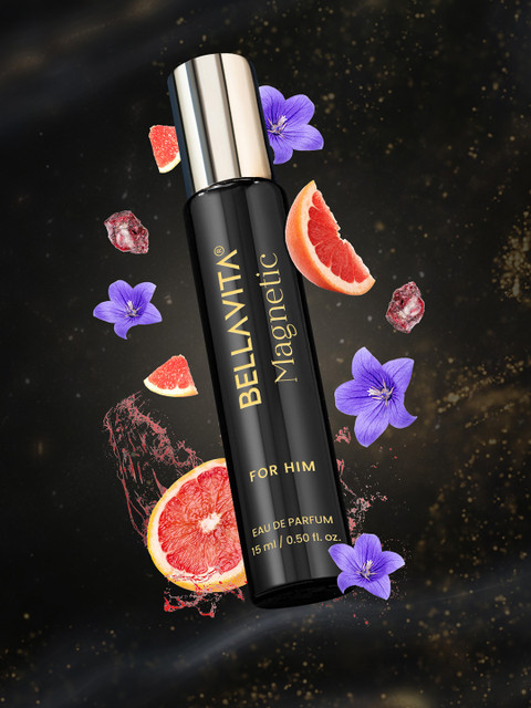 Bella Vita Organic Men Mood Collection Set Of 3 Long Lasting Perfumes - 15 ml Each