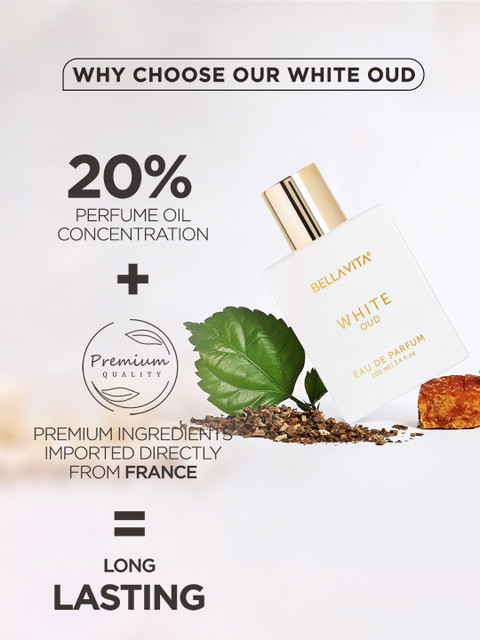 Bella Vita Organic Unisex White Oud Perfume 100 ml