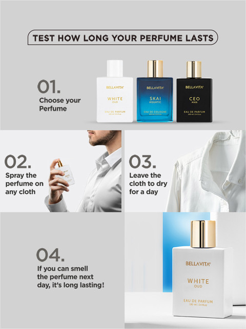 Bella Vita Organic Unisex White Oud Perfume 100 ml