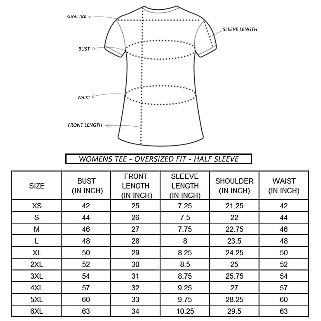 Bewakoof Official Disney Merchandise Women's 100% Cotton Graphic Print Oversized Fit Round Neck T-Shirt