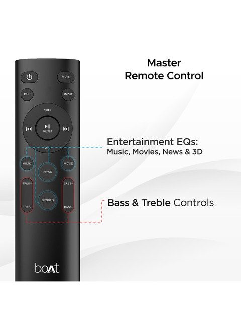 boAt Aavante Bar Opera Wired & Wireless Speakers With Multi Connectivity