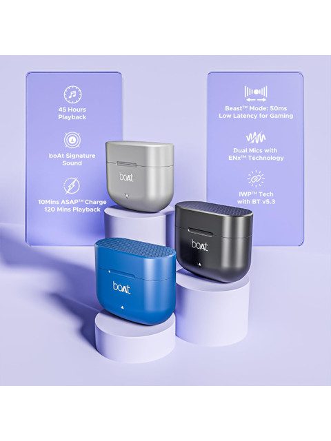 boAt Airdopes Primo Wireless Earbuds with 45 Hours Playback ASAP Charge Earbuds