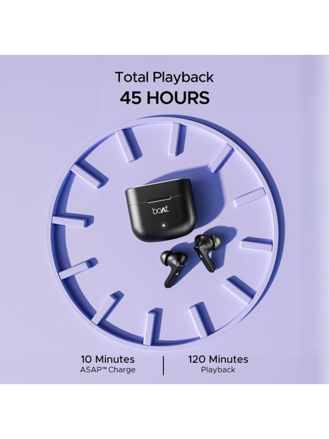 boAt Airdopes Primo Wireless Earbuds with 45 Hours Playback ASAP Charge Earbuds