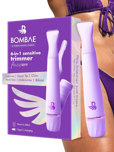 BOMBAE Sensitive 6-in-1 Smooth Bikini And Face Trimmer