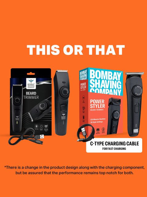 Bombay Shaving Company Men Beard Trimmer With 38 length Settings & Beard Styling pen