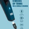 Bombay Shaving Company Men Power Groomer 11-in-1 Beard & Body Trimmer - Blue & Black