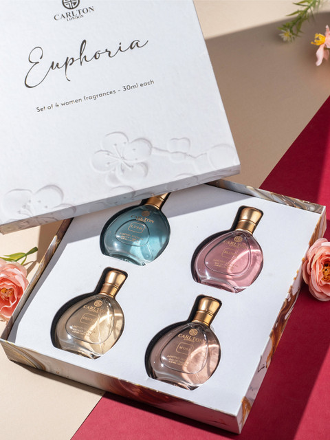 Carlton London Euphoria Women Gift Set of 4 EDP Perfume - 30ml each