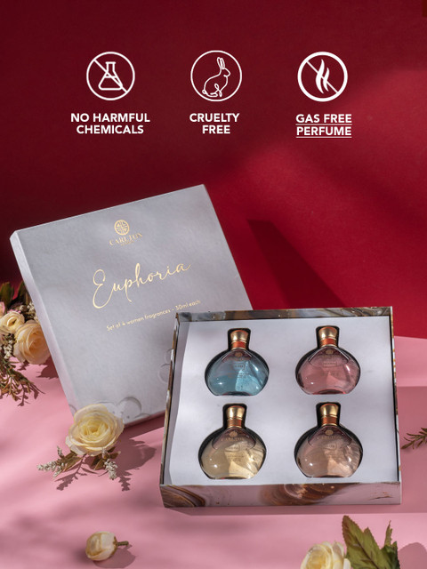 Carlton London Euphoria Women Gift Set of 4 EDP Perfume - 30ml each