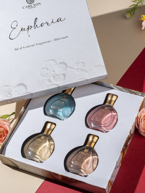 Carlton London Euphoria Women Gift Set of 4 EDP Perfume - 30ml each