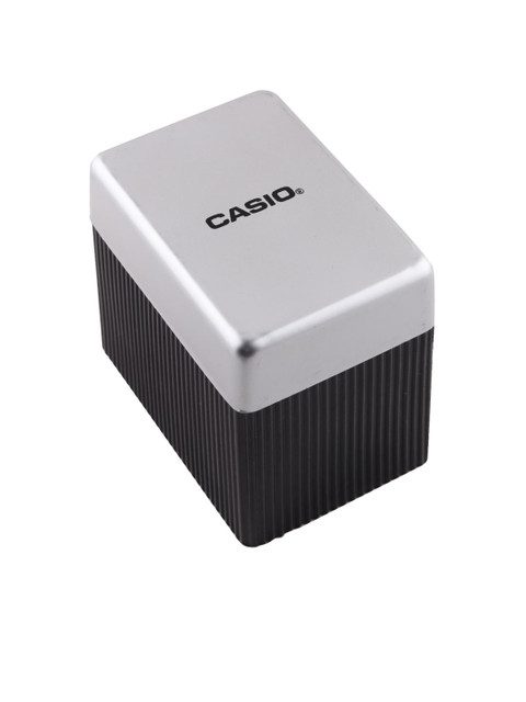 CASIO Vintage A158WA-1DF Black Digital Dial Silver Stainless Steel Band D011