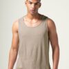 DAMENSCH Statement Waffle Premium Waffle Texture Colours by High IQ Dyes Tank Tops