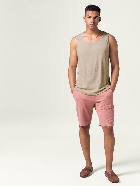 DAMENSCH Statement Waffle Premium Waffle Texture Colours by High IQ Dyes Tank Tops