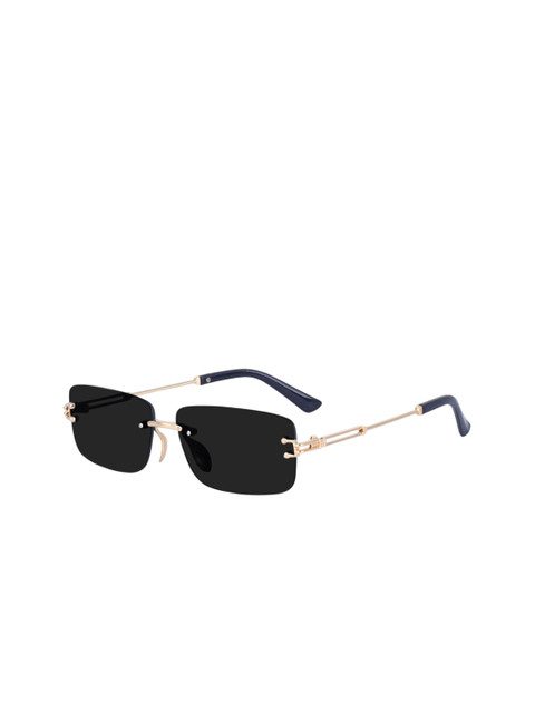 Dervin Unisex Rectangle Sunglasses with UV Protected Lens