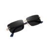 Dervin Unisex Rectangle Sunglasses with UV Protected Lens