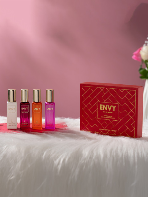 Envy Women Set of 4 Eau De Parfum 20 ml Each - Opulence, Bewitch, Radiant, Enchant