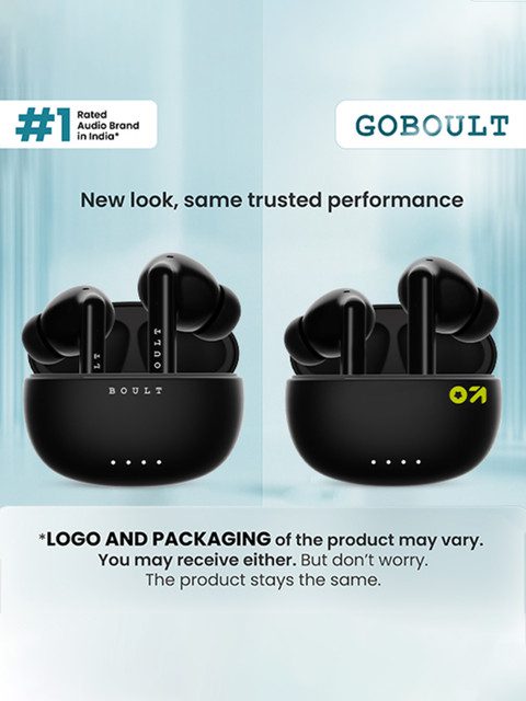 (Formerly Boult) Shadow with Zen ENC Mic,40H Playtime,Low Latency Gaming, Bluetooth 5.3v