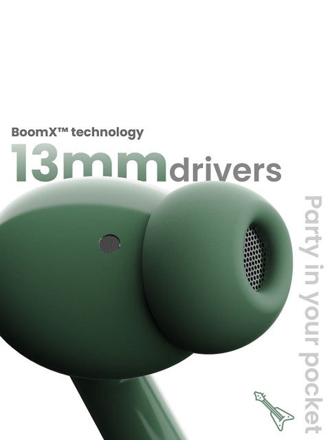 (Formerly Boult) Shadow with Zen ENC Mic,40H Playtime,Low Latency Gaming, Bluetooth 5.3v