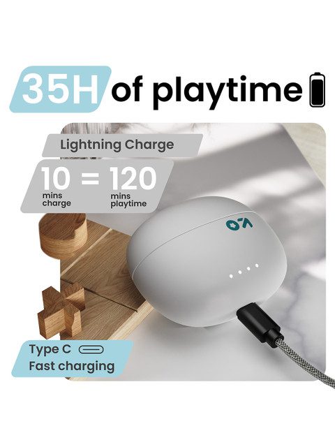 (Formerly Boult) Shadow with Zen ENC Mic,40H Playtime,Low Latency Gaming, Bluetooth 5.3v