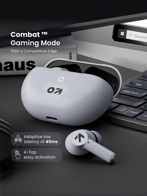 (Formerly Boult) W40 with Quad Mic ENC, 48H Playtime, Low Latency Gaming, Bluetooth 5.3v