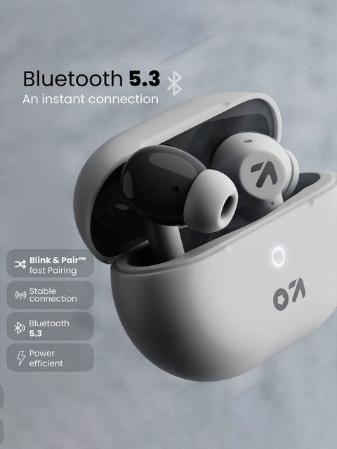 (Formerly Boult) W40 with Quad Mic ENC, 48H Playtime, Low Latency Gaming, Bluetooth 5.3v