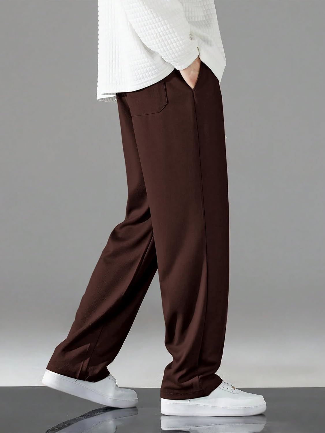 GRECIILOOKS Men's Lycra Cargo Track Pants – Loose Fit Joggers for Men | Korean Style Travel & Lounge Wear with Pockets (Available in Plus Size and Combo Pack of 2)