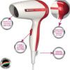 Havells HD1901 Travel Friendly 1200W Hair Dryer - White & Red