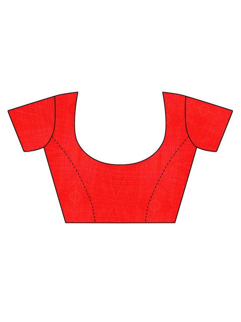 KALINI Off-White Khadi Silk Printed Khadi Saree