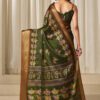KALINI Woven Design Zardozi Silk Blend Patola Saree