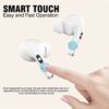 Life Like Bluetooth Earbuds Earphone A10 Pro 2 Touch In Ear TWS White