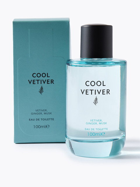 Marks & Spencer Cool Vetiver Vegan Eau De Toilette - 100 ml