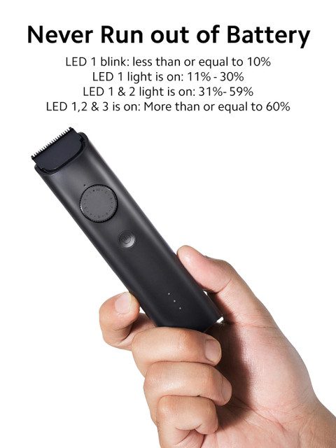 Mi Men Xiaomi 2C Beard Trimmer - Black