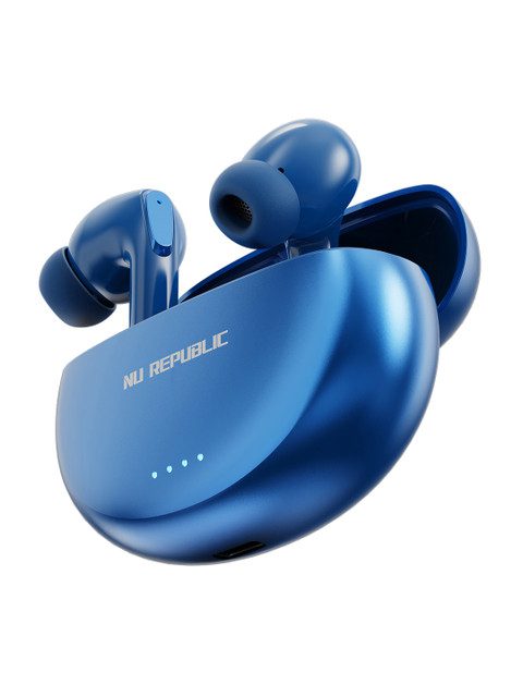 Nu Republic Epic X3 Earbuds with Upto 48 hrs Playtime & ENC TWS With X-Bass Technology