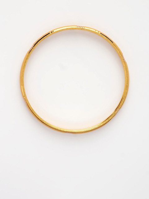 NVR Women Set of 4 Gold-Plated Traditional Bangles