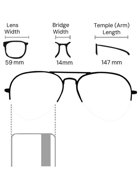 OKNO Polarised and UV Protected Lens Unisex Metal Green Aviator Sunglasses