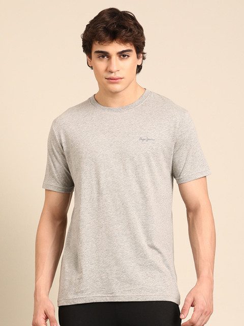 Pepe Jeans Men Crew Neck Relaxed Fit Lounge Tshirt