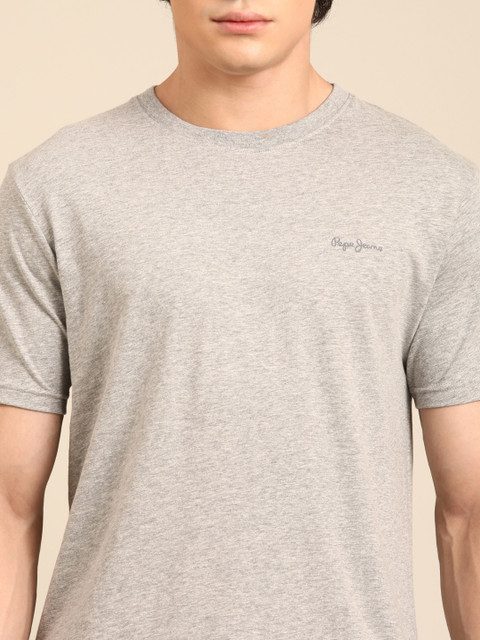 Pepe Jeans Men Crew Neck Relaxed Fit Lounge Tshirt