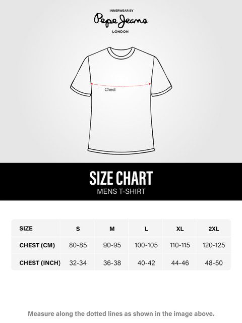 Pepe Jeans Men Crew Neck Relaxed Fit Lounge Tshirt
