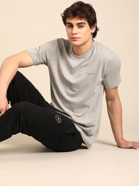 Pepe Jeans Men Crew Neck Relaxed Fit Lounge Tshirt