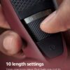 Philips BT3301/30 Series 3000 Beard Trimmer with Lift & Trim Technology - Maroon