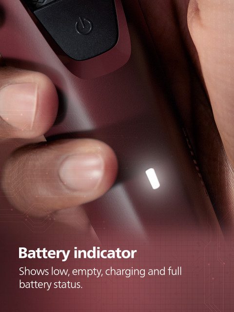 Philips BT3301/30 Series 3000 Beard Trimmer with Lift & Trim Technology - Maroon