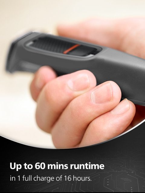 Philips MG3724/30 All-In-One Multigroomer Trimmer for Beard, Nose & Body - Black