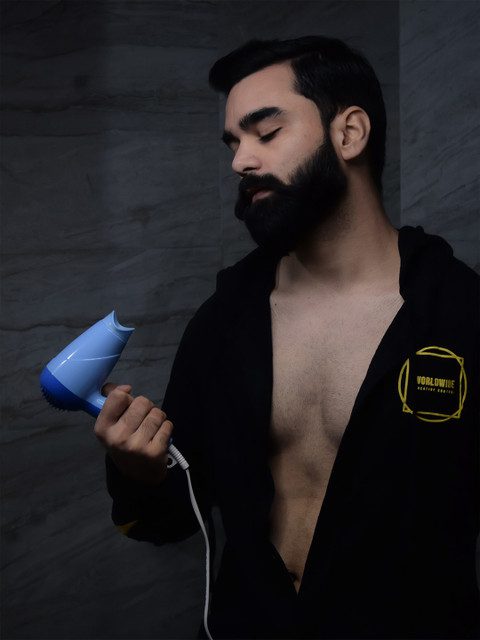 Philips ThermoProtect HP8100/60 Hair Dryer Quick Drying 1000W - Blue