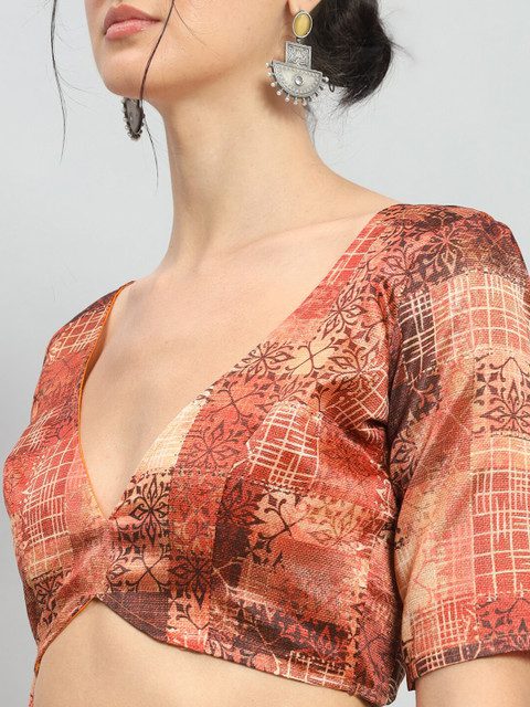 RACHNA Satin Ready to Wear Saree