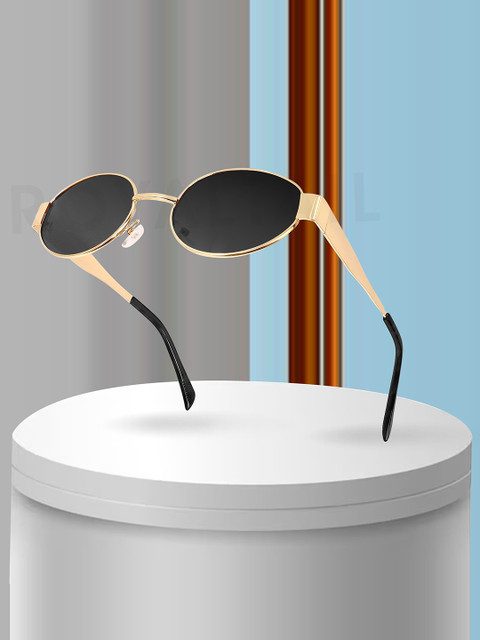 ROYALTAIL Unisex Oval Sunglasses with UV Protected Lens RT-SUNG-138
