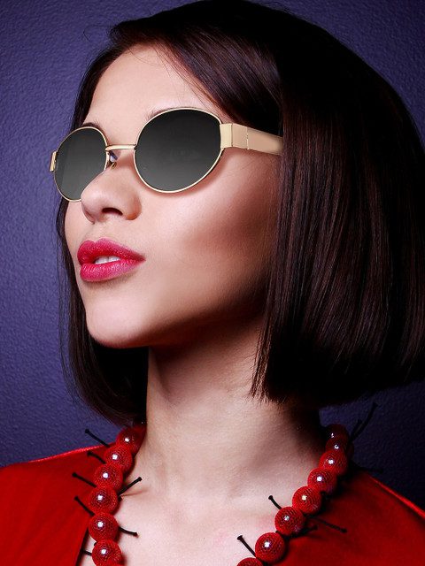 ROYALTAIL Unisex Oval Sunglasses with UV Protected Lens RT-SUNG-138