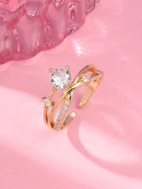 SALTY Clarissa Promise Finger Ring For Women & Girls Jewellery Accessories